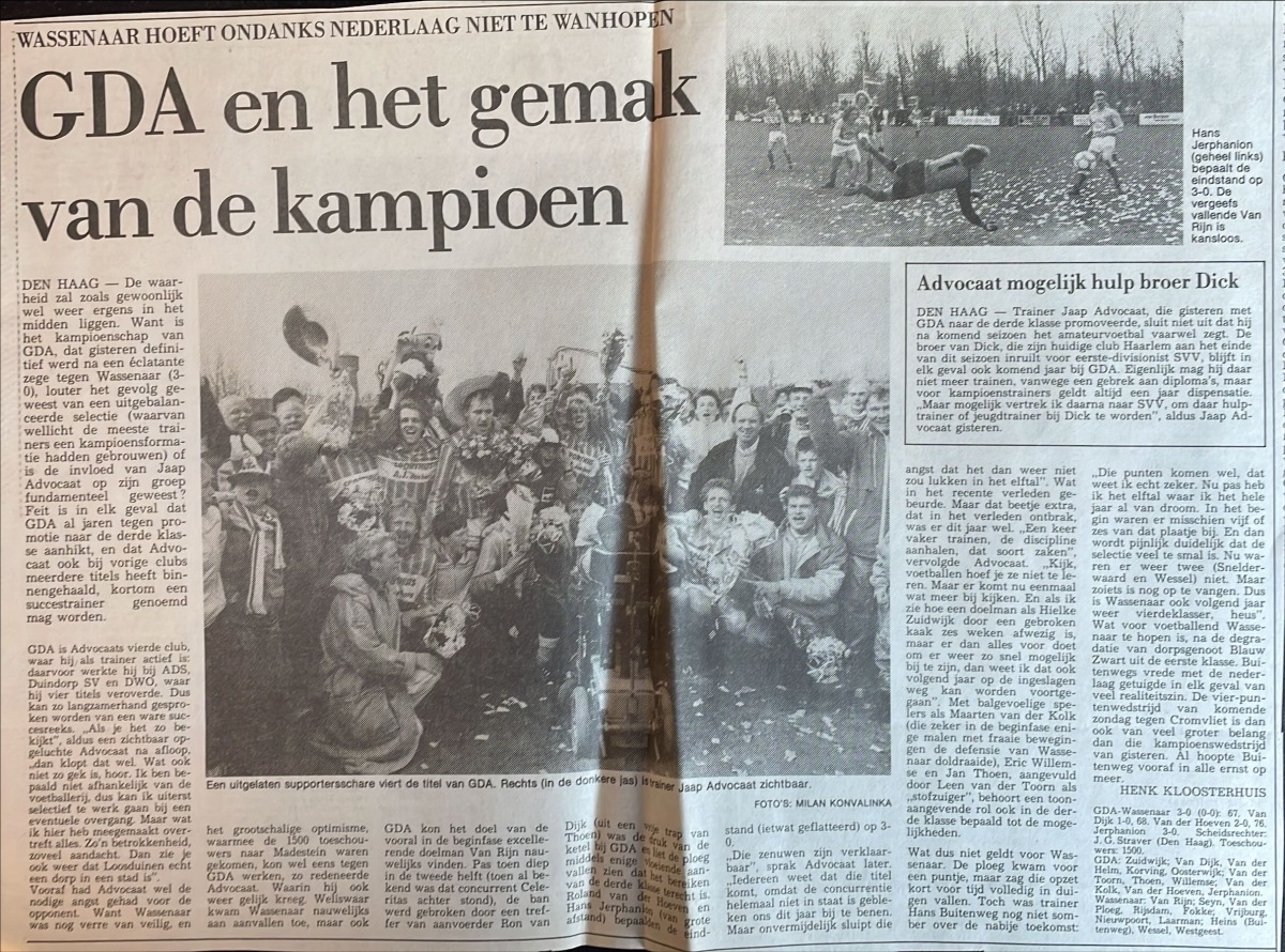 Seizoen 1988 - 1989