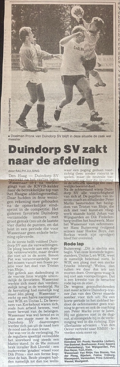 Seizoen 1988 - 1989