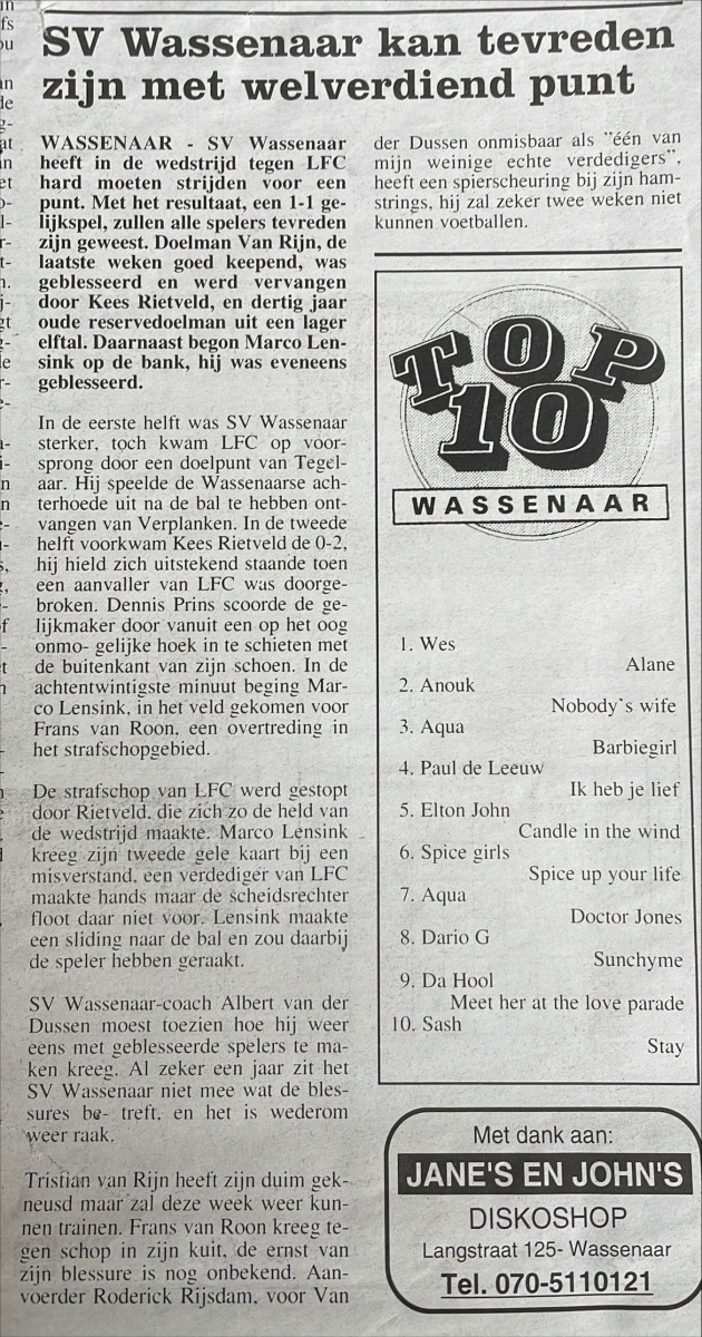 Seizoen 1997 - 1998