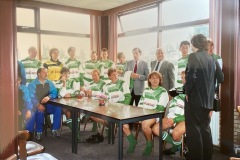 16 september 1989 krijgt S.V. Wassenaar een nieuwe Sponsor, John Brown