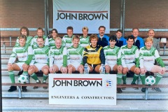 16 september 1989 krijgt S.V. Wassenaar een nieuwe Sponsor, John Brown